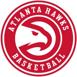 Atlanta Hawks Primary Logo (Monochromatic Red Edition)