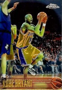 Kobe Bryant 1996-97 Topps Chrome Refractor Rookie Card