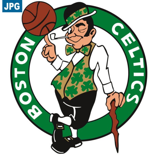Boston Celtics Basketball Primary Logo in JPG Format
