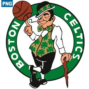 Boston Celtics Primary Basketball Logo in Transparent PNG Format