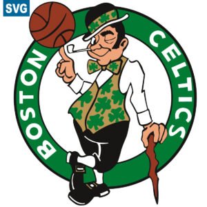 Boston Celtics Basketball Primary Logo in Vector SVG Format