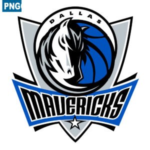 Dallas Mavericks Primary Basketball Transparent Logo in PNG Format
