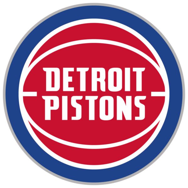 Detroit Pistons Primary Basketball Logo in JPG Format - Image 2