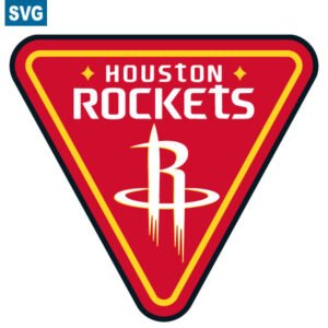 Houston Rockets Primary Basketball Logo in SVG Vector Format