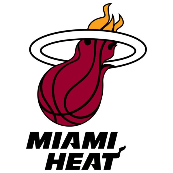 Miami Heat Primary Nasketball Logo in JPG Format - Image 2
