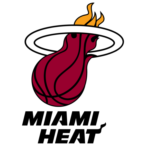 Miami Heat Primary Basketball Logo in PNG Transparent Format - Image 2