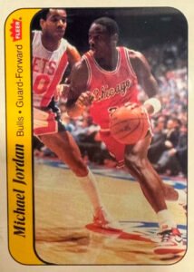 Michael Jordan 1986-87 Fleer Rookie Card