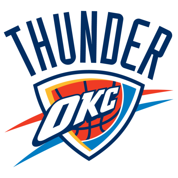 Oklahoma City Thunder Primary Basketball Logo in PNG Transparent Format - Image 2