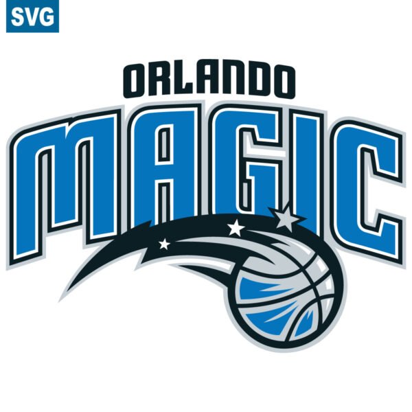 Orlando Magic Primary Basketball Logo in SVG Vector Format
