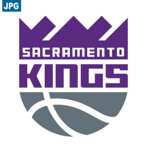 Sacramento Kings Primary Basketball Logo in JPG Format
