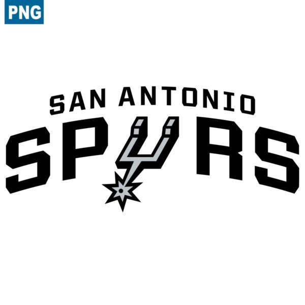 San Antonio Spurs Primary Basketball Logo in PNG Transparent Format