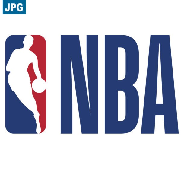 NBA Wordmark Logo in JPG Format