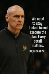 Rick Carlisle (Indiana Pacers Head Coach) quote 2025