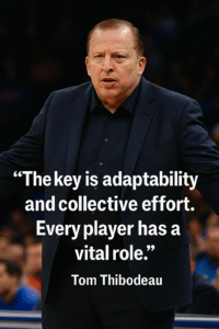 Tom Thibodeau (Knicks Head Coach) quotes 2025