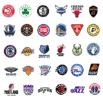 All NBA team Logos download SVG, JPG, PNG vectors